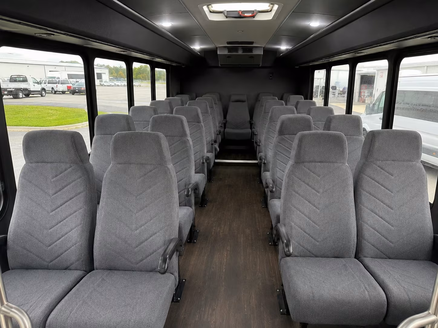 20 passenger minibus inside