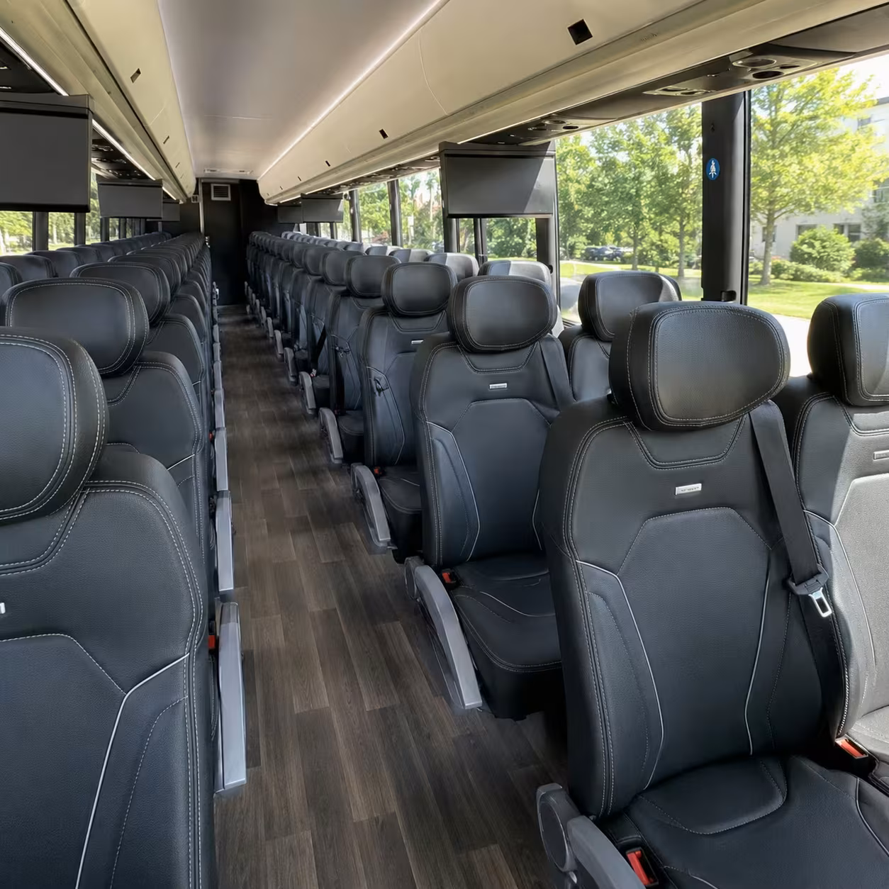 shelby charter bus rental