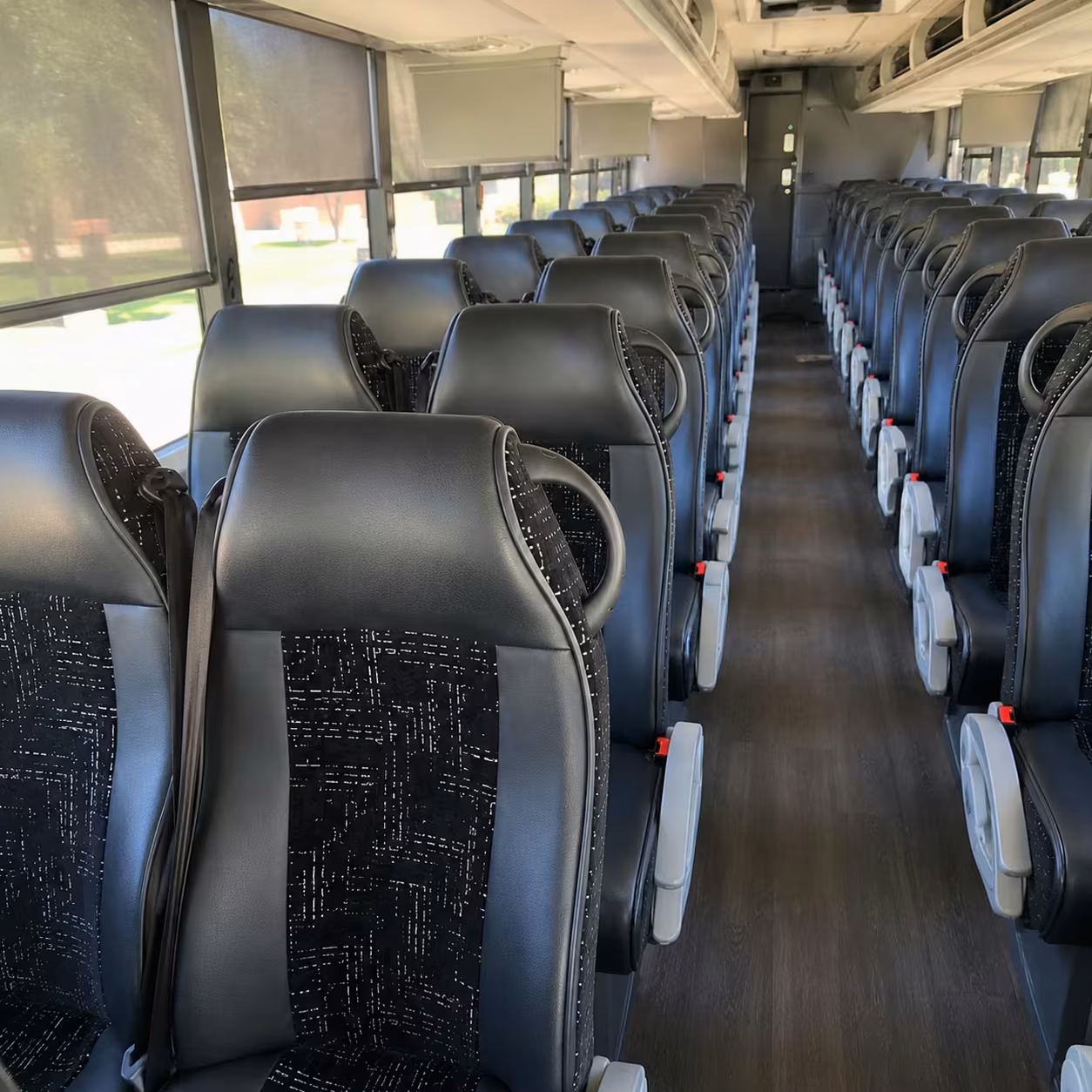 shelby charter bus rentals for north carolina national guard units