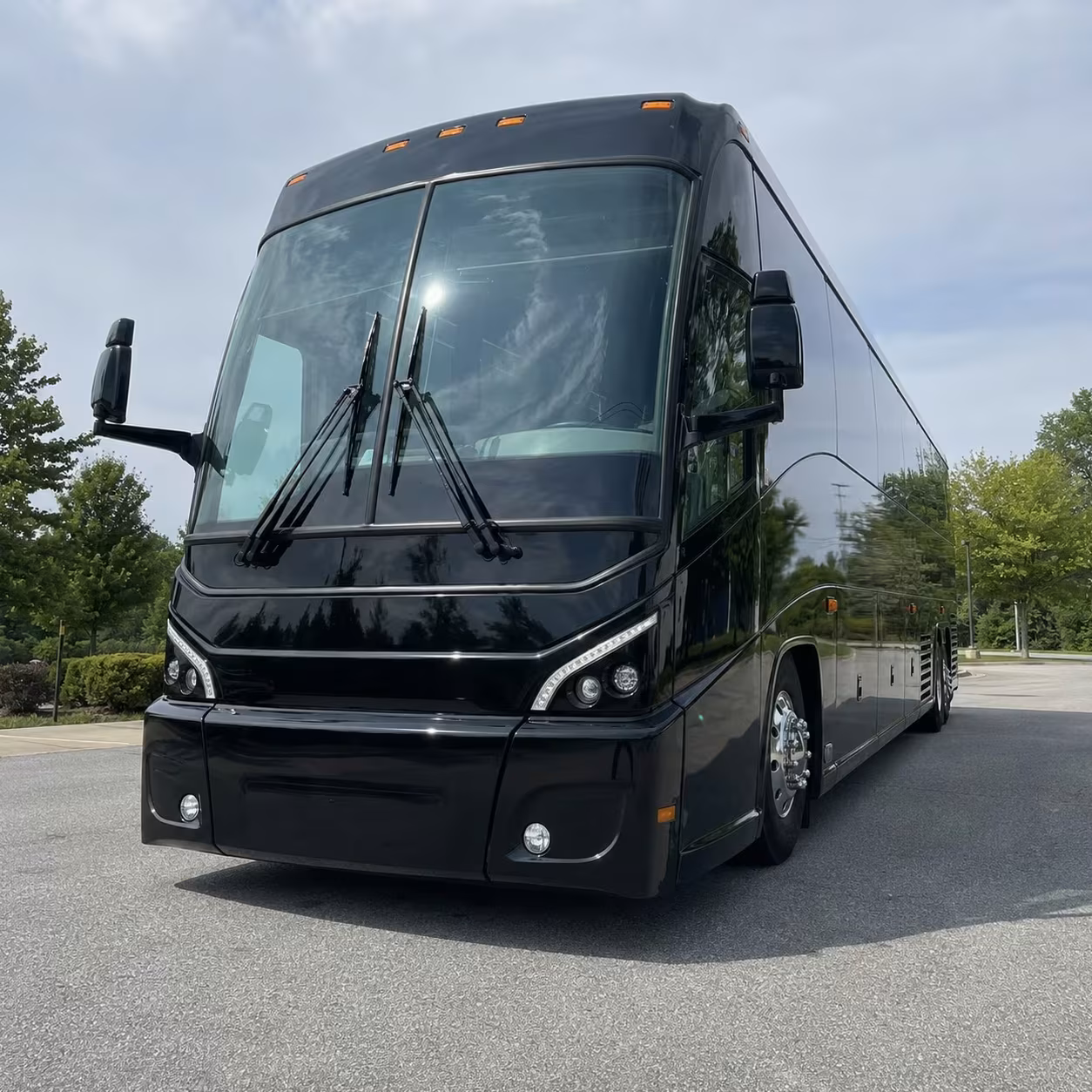 shelby charter bus rentals for plant tours and site visits