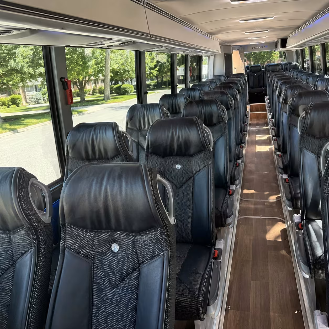 shelby charter buses