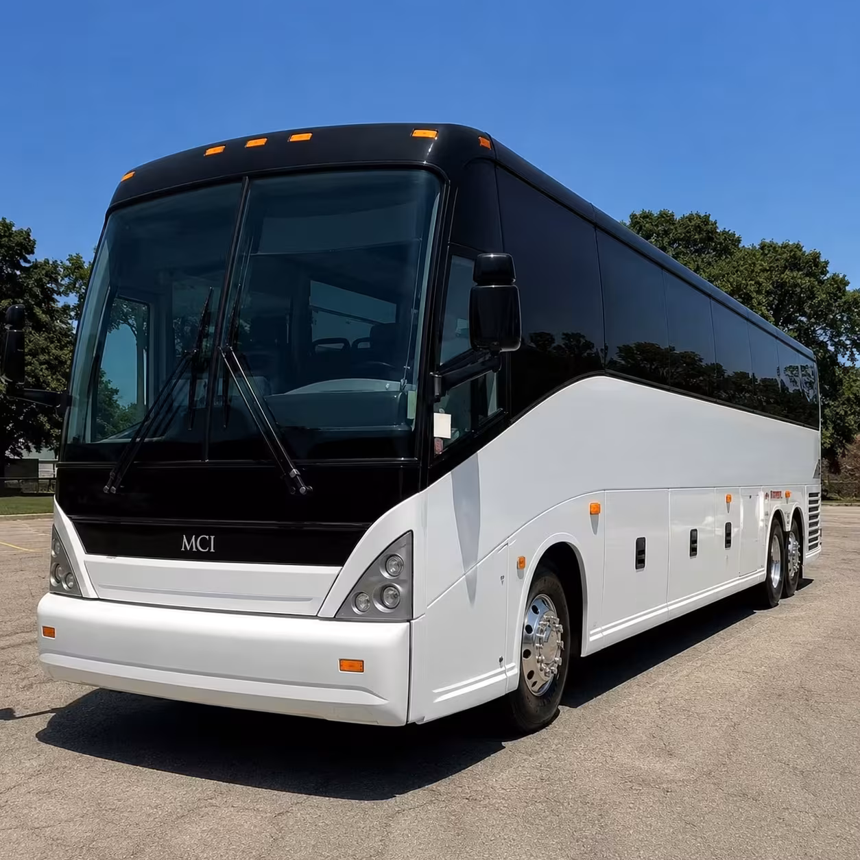 shelby construction crew and worksite charter bus rentals